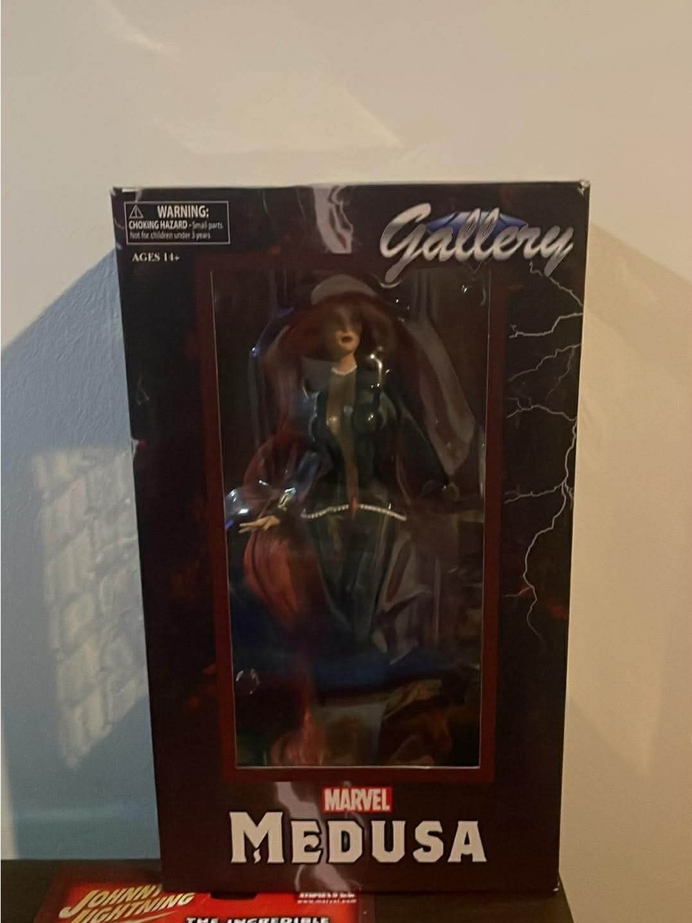Marvel Medusa Figure — Red Hair, Black Outfit